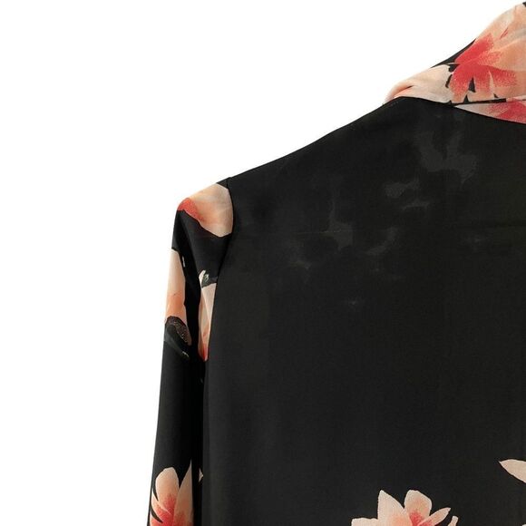 Aritzia Babaton Lian Peony Print Robe Size XXS - Picture 8 of 10
